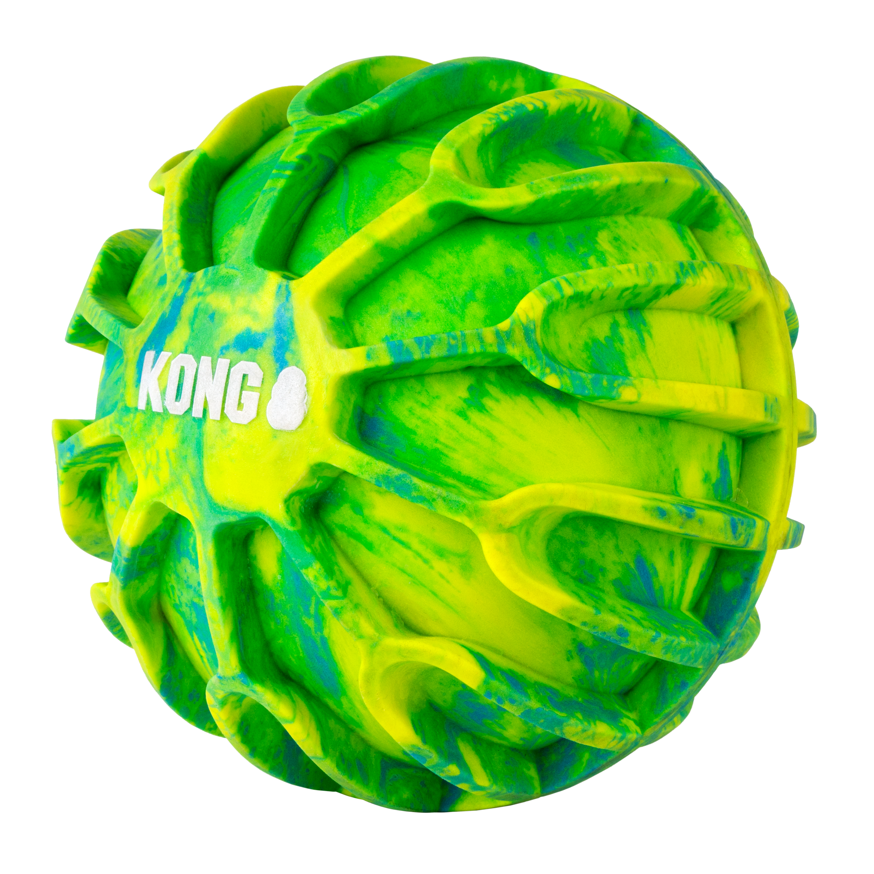 KONG Dog Toys Flexball Sport Ball product shot on a white background