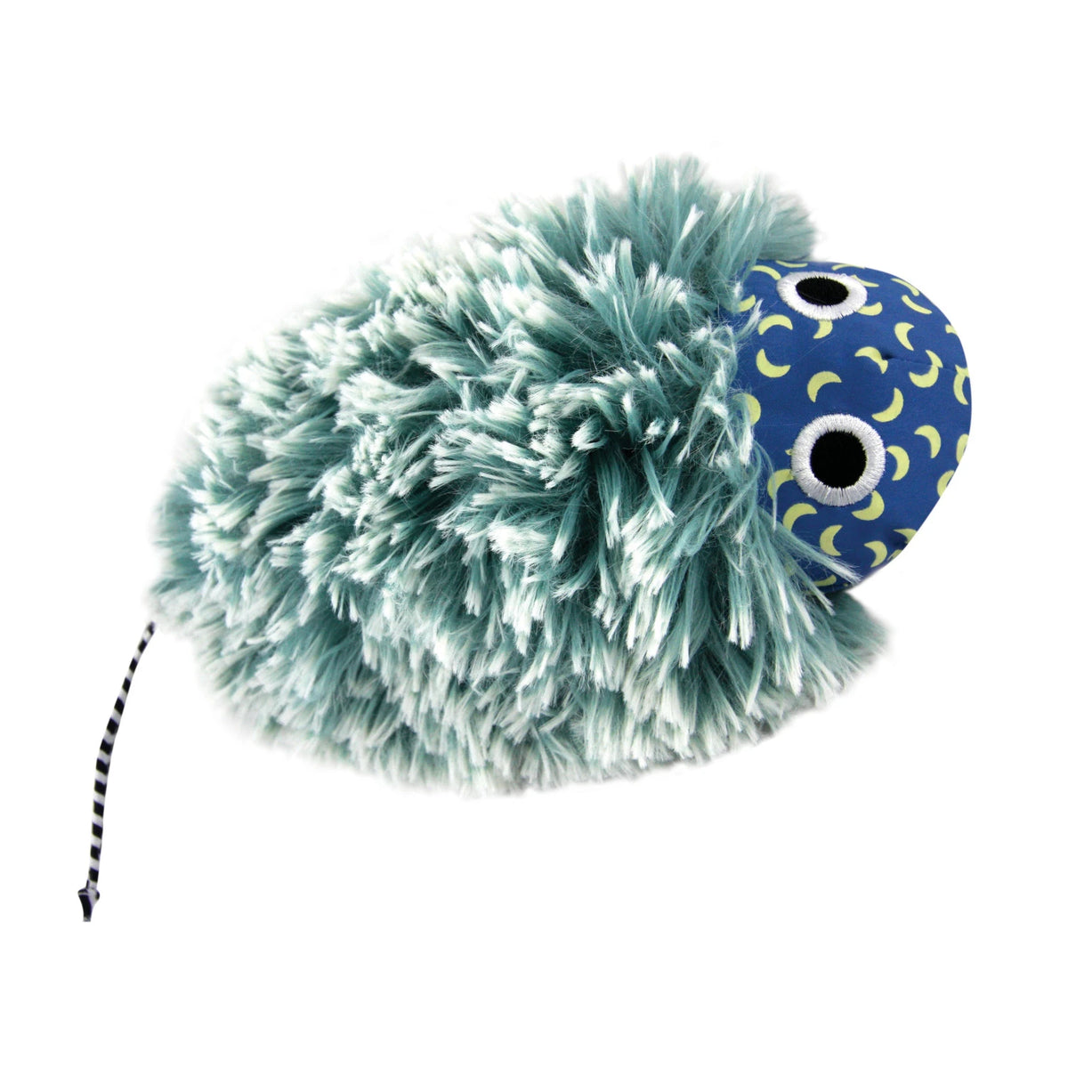 Petstages Nighttime Cuddle Toy – shaggy grey plush mouse cat toy