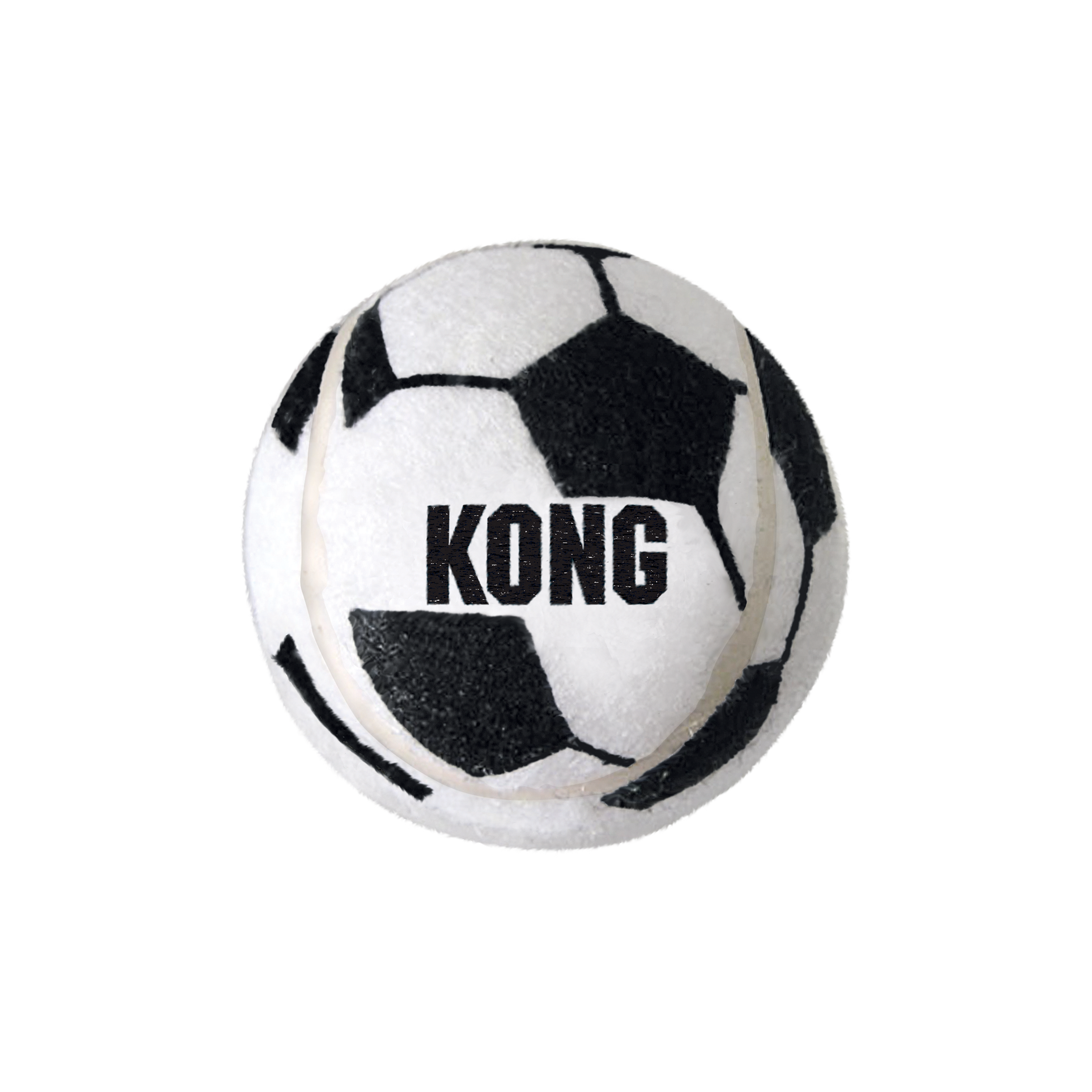 KONG Dog Toys Sportsoccer Balls Assorted shown on its own, studio product shot