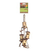 Birdie Naturals Climb & Forage, 40 x 14cm climbing and foraging toy in undyed natural materials