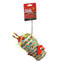 Birdie Shredder Tube in Medium, open-ended shredding tube sized for conures and cockatiels