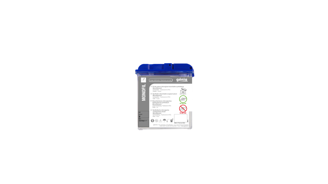 Genia Glycofil PGA suture cassette