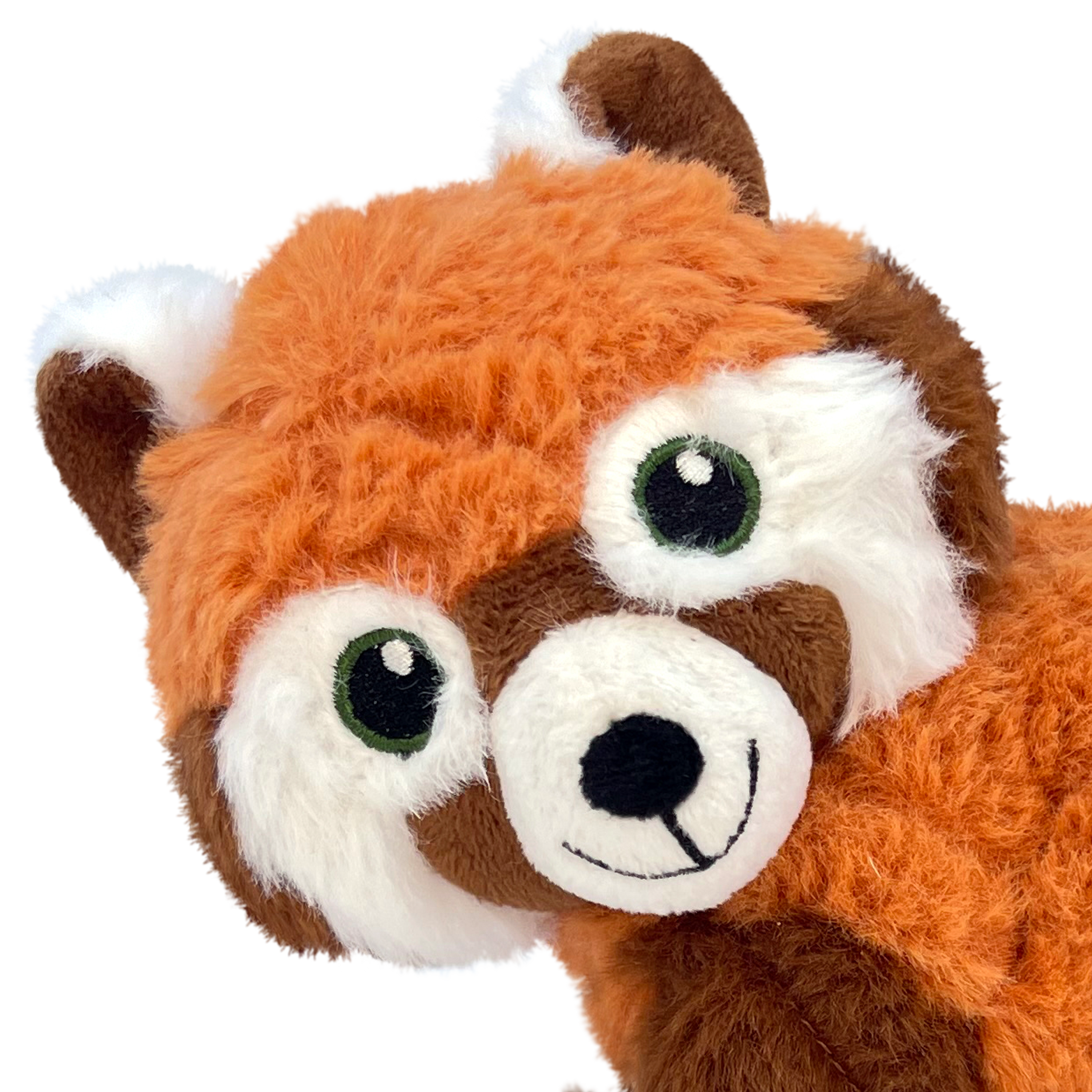 KONG Dog Toys Scampers Red Panda shown on its own, studio product shot