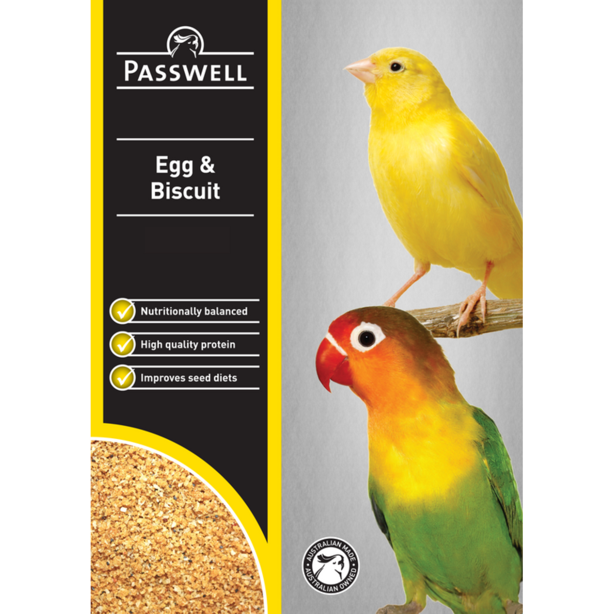 Passwell Egg & Biscuit 20kg pack | PeekAPaw Pet Supplies