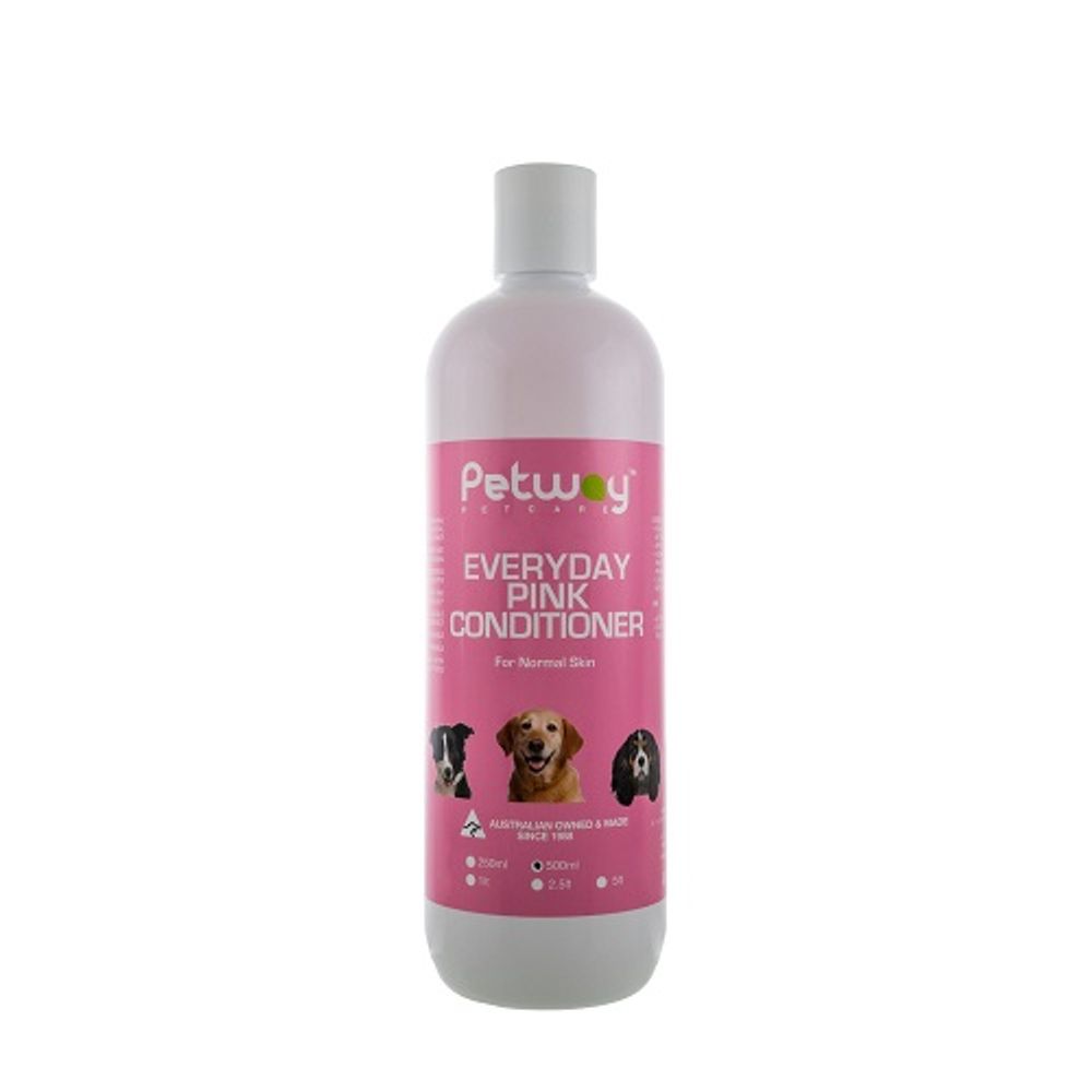 Petway Petcare Everyday Pink Conditioner - 500ml | PeekAPaw Pet Supplies