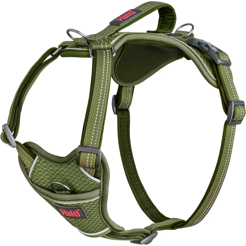 Halti Anatomy Harness - X-Small Green | PeekAPaw Pet Supplies