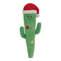 Zippy Paws Christmas Jigglerz Cactus Dog Toy