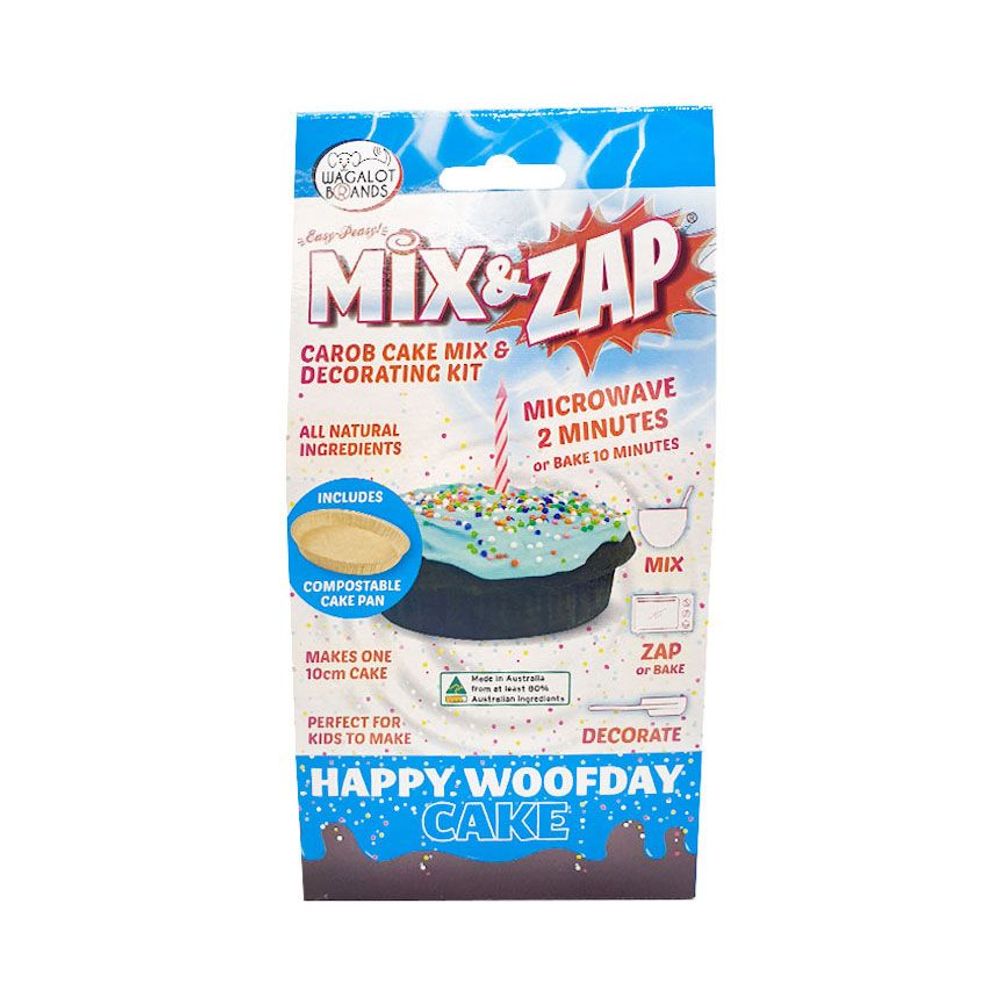 Wagalot Mix & Zap Birthday Cake Kit - Blue