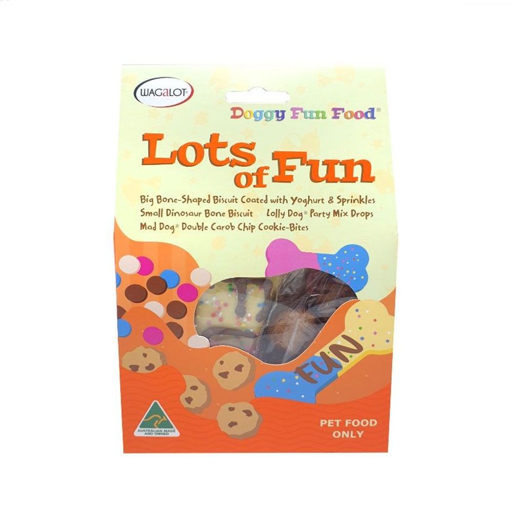 Wagalot Doggy Fun Food Lots Of Fun - 260g
