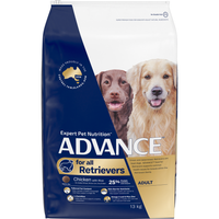 ADVANCE Retrievers Dry Dog Food Chicken with Rice - 13kg | PeekAPaw Pet Supplies