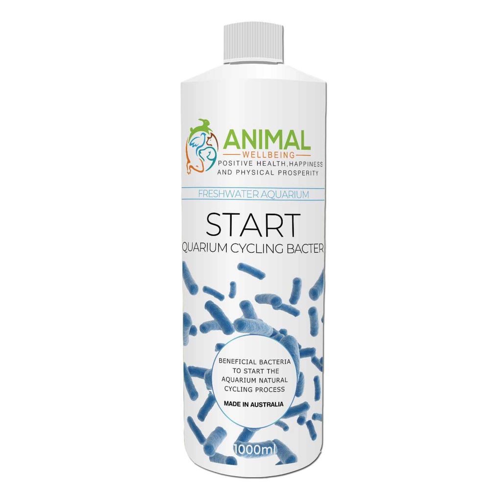 Animal Wellbeing Start Aquarium Cycling Bacteria 1L bottle | PeekAPaw Pet Supplies