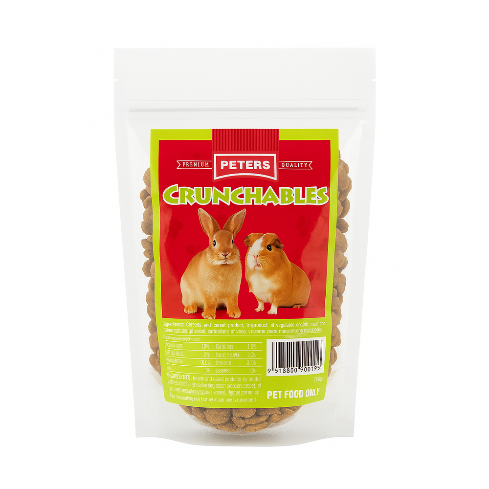 Peters Crunchables - 250g | PeekAPaw Pet Supplies