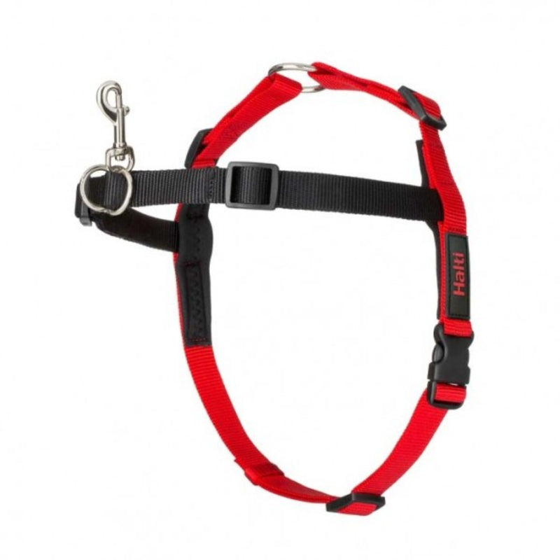 Halti Front Control Harness - Large Black/Red | PeekAPaw Pet Supplies