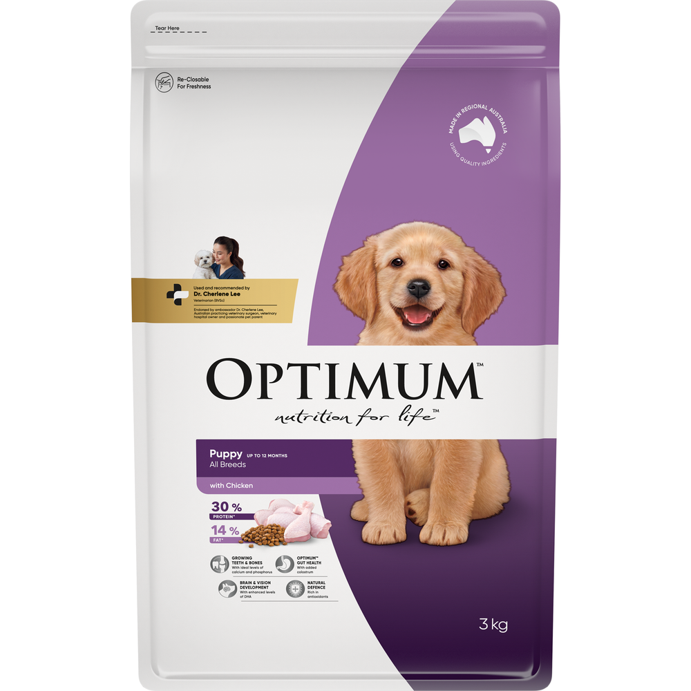 OPTIMUM Puppy Chicken Dry Dog Food