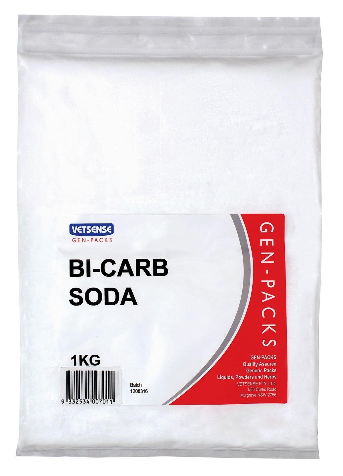Gen Pack Bicarb Soda sodium bicarbonate for horses