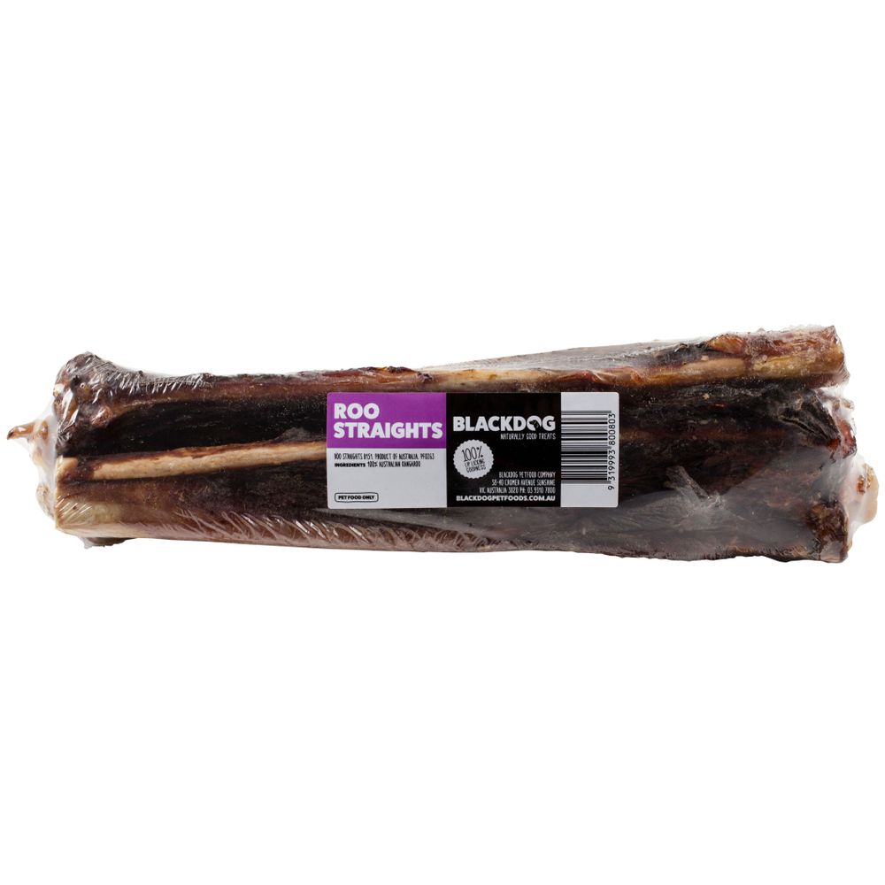 BlackDog Roo Straights Dog Treats - 1 Pack | PeekAPaw Pet Supplies