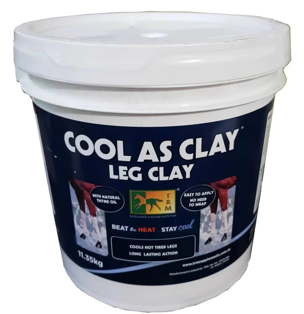 TRM Cool As Clay cooling leg clay for horses, 5kg tub