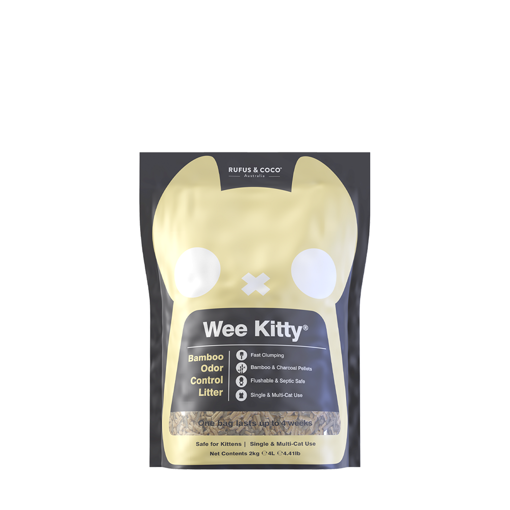 Rufus & Coco Wee Kitty Bamboo Odour Control Cat Litter