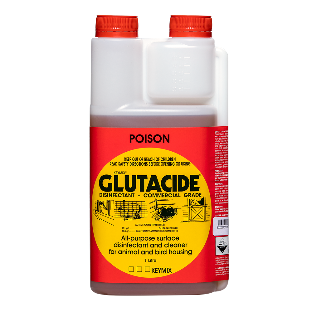 Glutacide Disinfectant - International Animal Health pack front