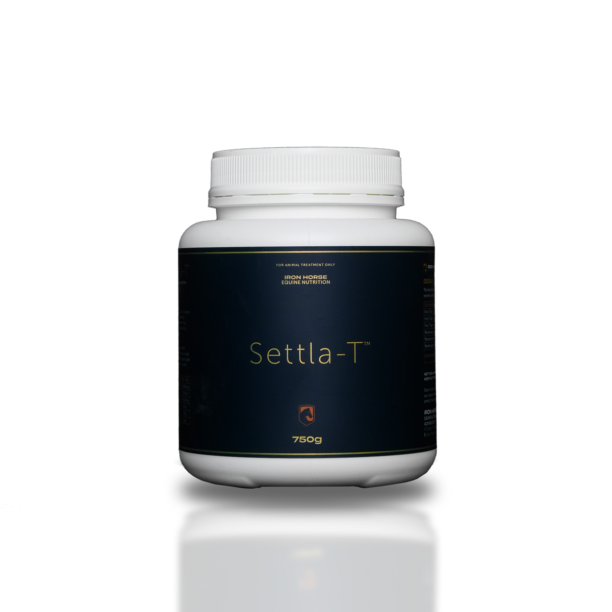 Iron Horse Equine Nutrition Settla-T calming supplement for horses, 15kg bucket