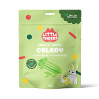 Little Cheeks Freeze Dried Celery 12g pouch, front of pack