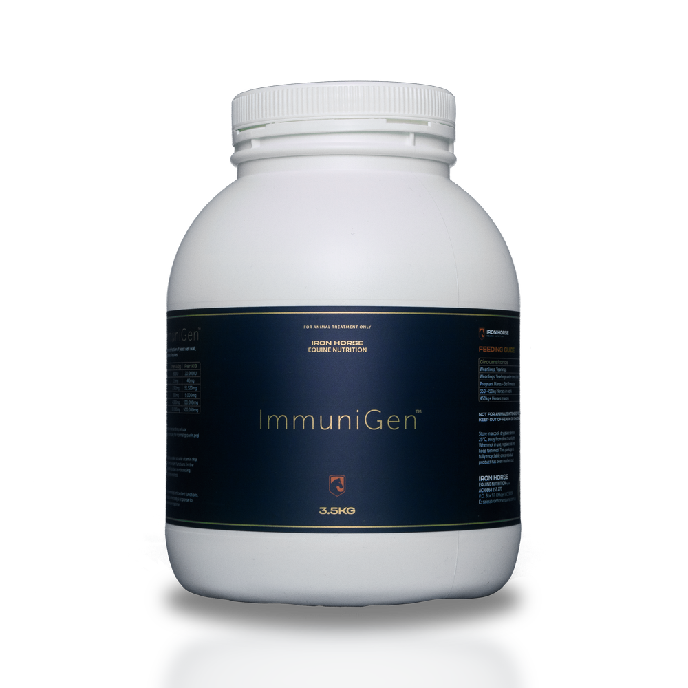 Iron Horse Equine Nutrition ImmuniGen immune support supplement for horses, 3.5kg pouch