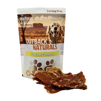 Loving Pets Chicken Breast Dog Treats - 100g | PeekAPaw Pet Supplies