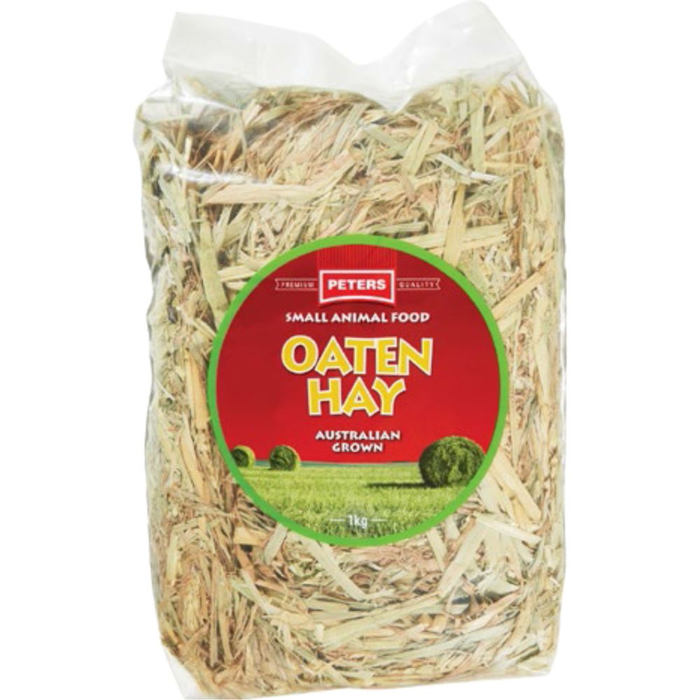 Peters Oaten Hay - 1kg | PeekAPaw Pet Supplies