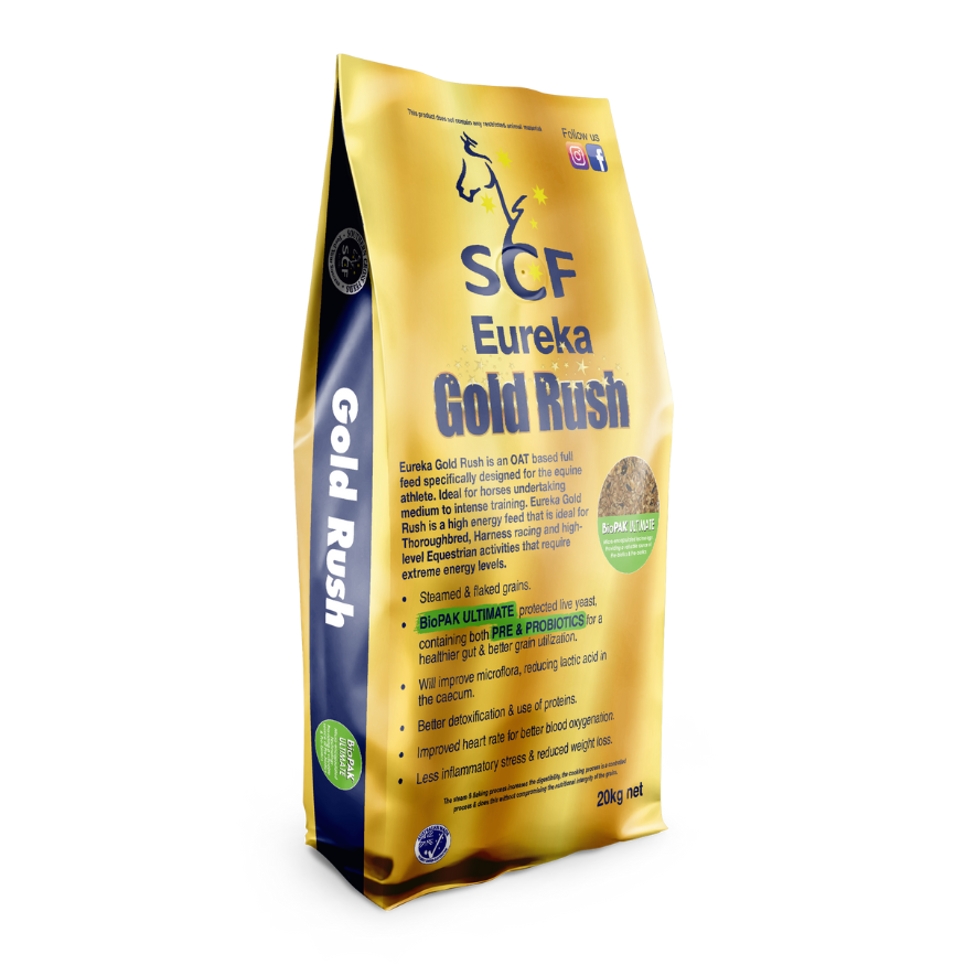 Southern Cross Feeds Eureka Gold Rush horse feed, 20kg bag