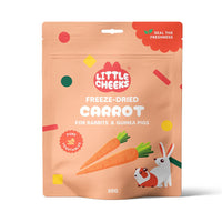 Little Cheeks Freeze Dried Carrot 20g pouch, front of pack