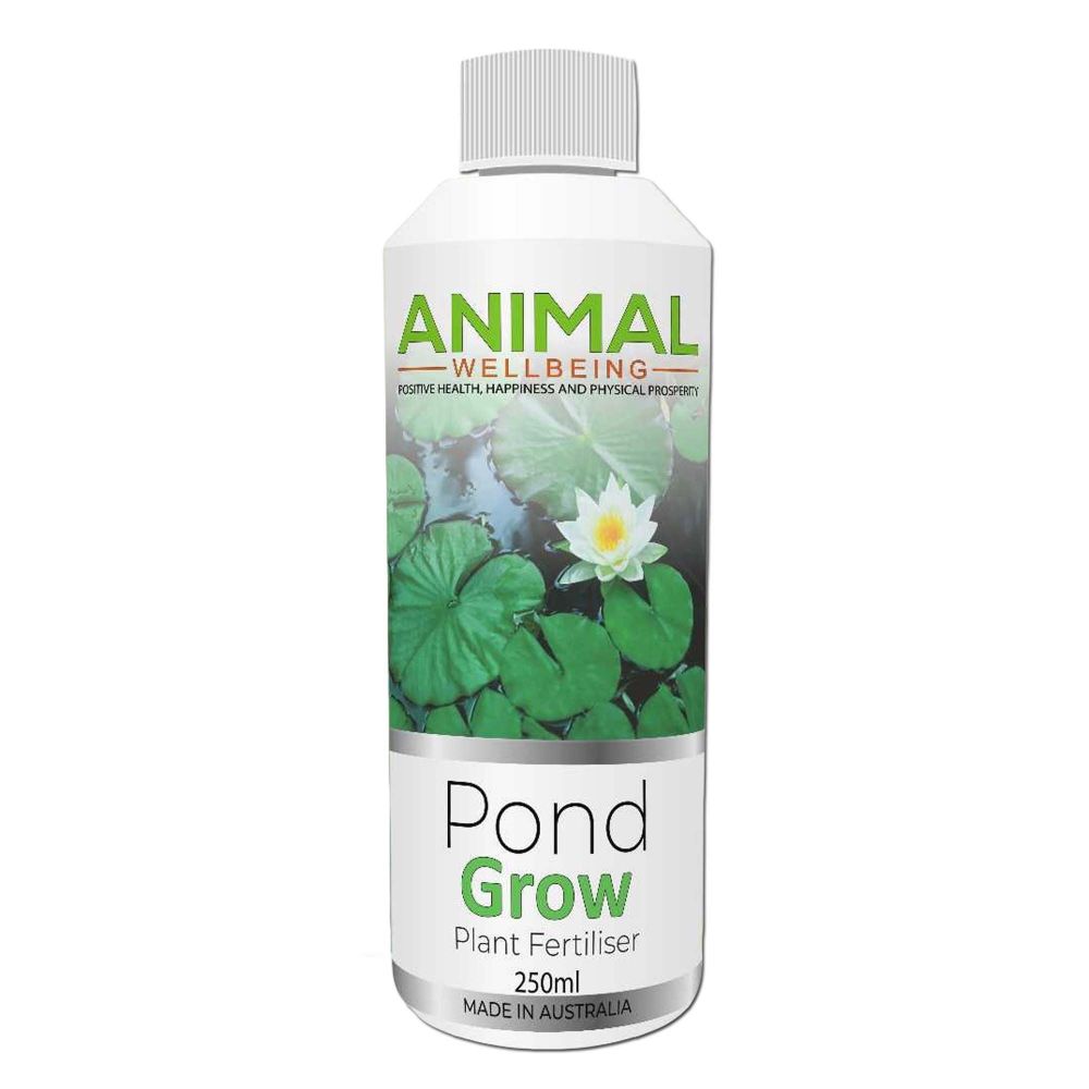 Animal Wellbeing Pond Grow Plant Fertiliser 250ml bottle | PeekAPaw Pet Supplies