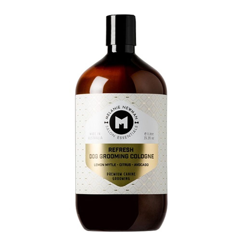 Melanie Newman Refresh Dog Grooming Cologne - 1L | PeekAPaw Pet Supplies