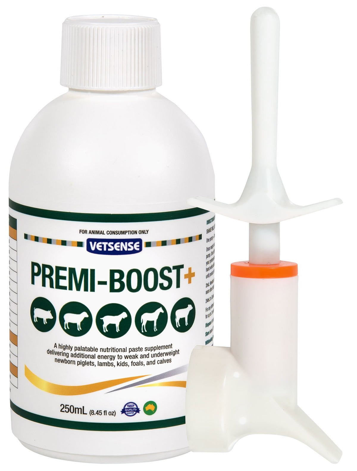 Vetsense Premi-Boost+ Nutritional Paste Supplement 250ml pack