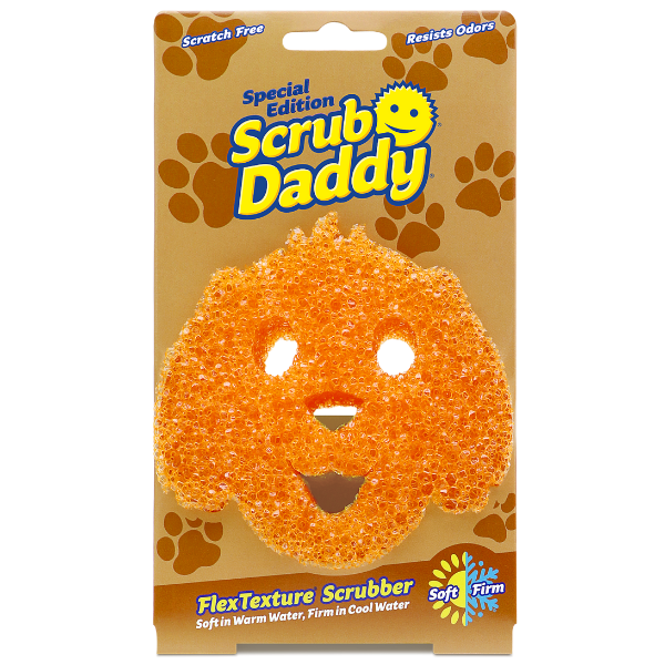 Scrub Daddy dog shape limited edition cleaning sponge