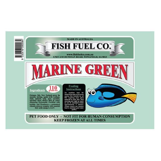 Fish Fuel Marine Green Food 110g tub