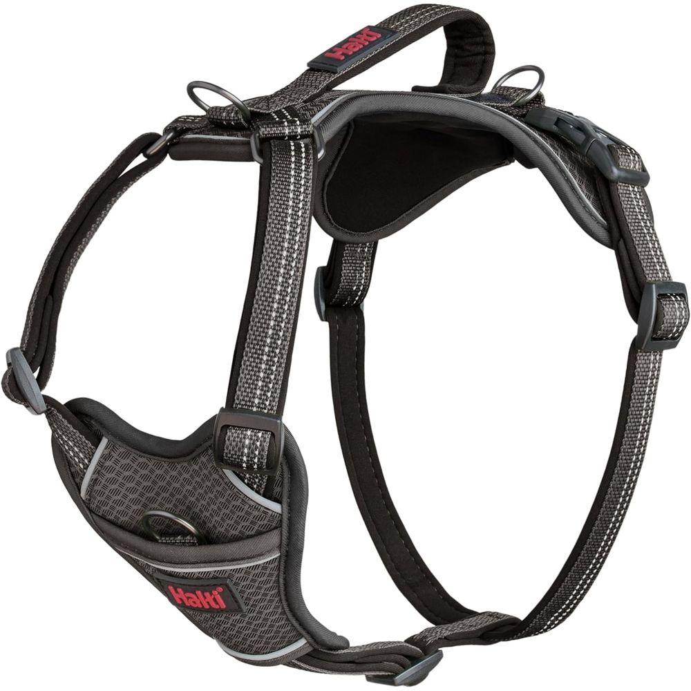 Halti Anatomy Harness - Large Grey | PeekAPaw Pet Supplies