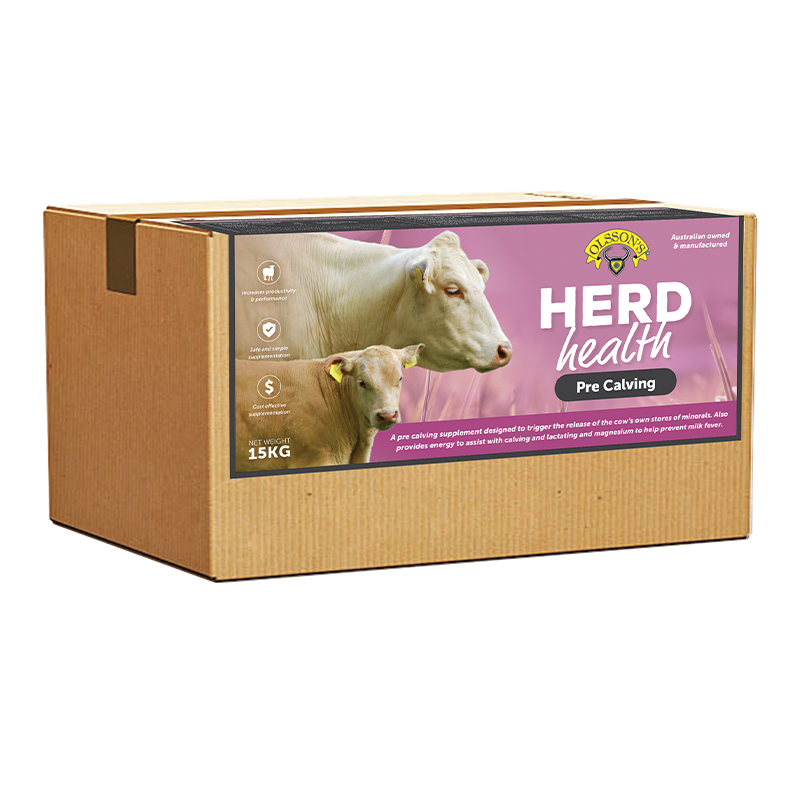 Olssons Herd Health Pre Calving Block 15kg