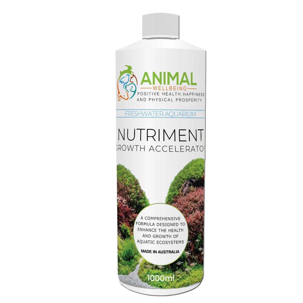 Animal Wellbeing Nutriment Growth Accelerator 1L bottle | PeekAPaw Pet Supplies