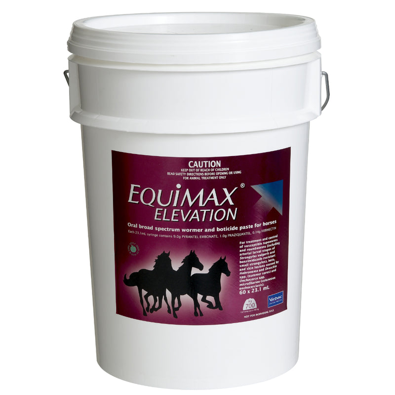 Virbac Equimax Broad Spectrum Allwormer for Horses - 35g x 60 | PeekAPaw Pet Supplies