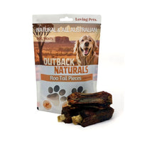 Loving Pets Roo Tail Pieces Dog Treats - 150g 3 Pack | PeekAPaw Pet Supplies