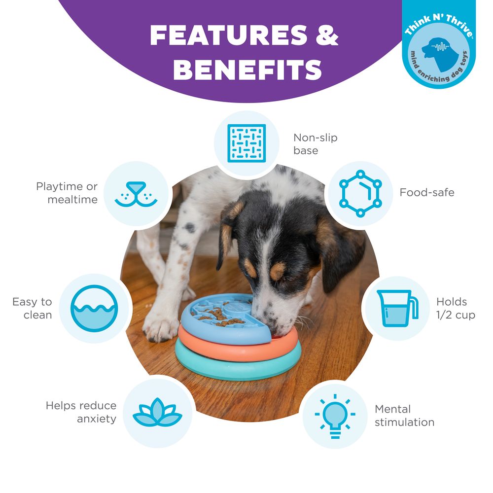 Nina Ottosson Puppy Lickin' Layers Puzzle - Level 2 - Default Title | PeekAPaw Pet Supplies