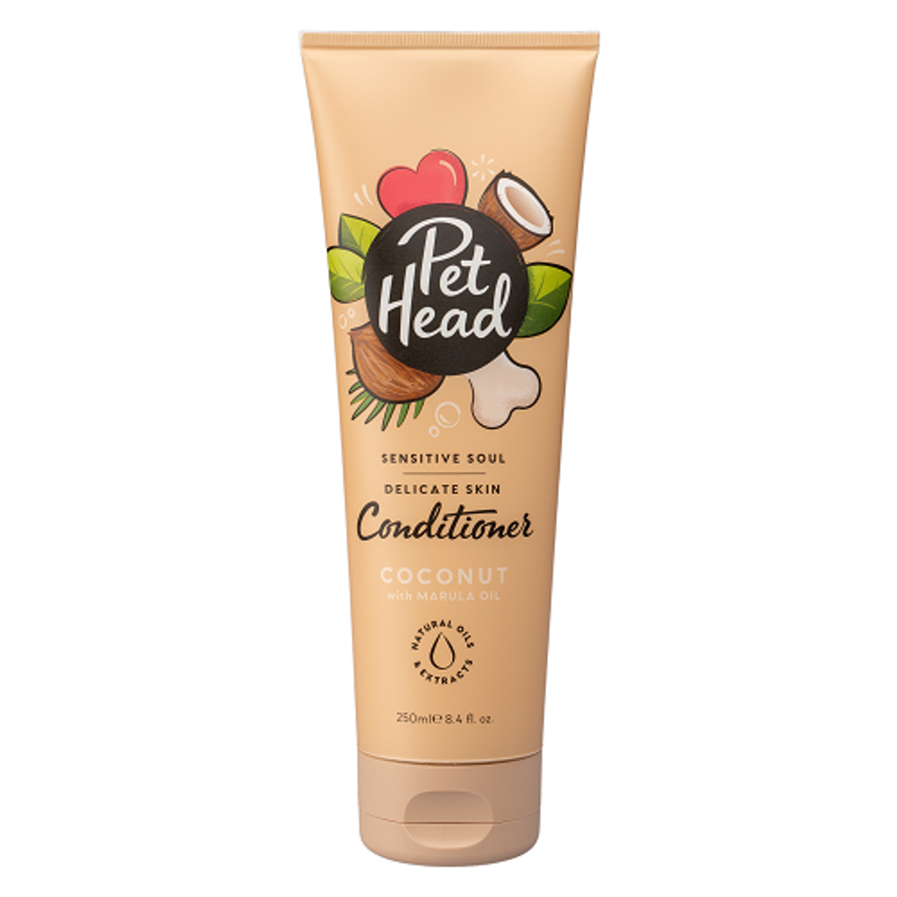Pet Head Sensitive Soul Delicate Skin Dog Conditioner - 250ml | PeekAPaw Pet Supplies