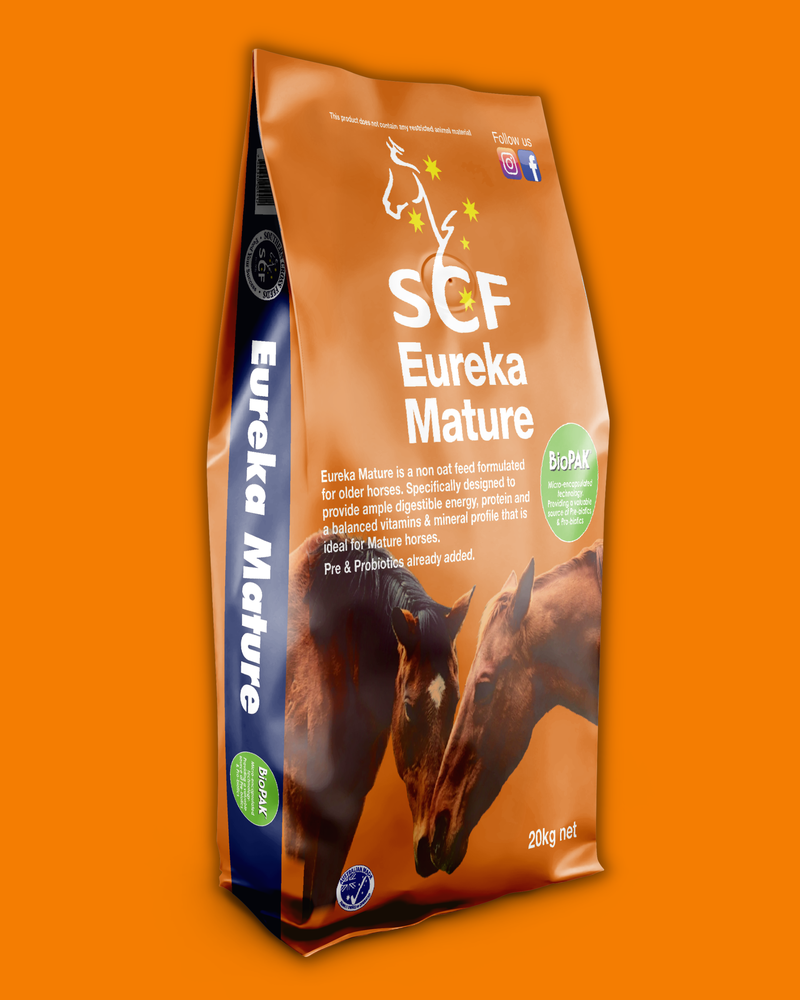 Southern Cross Feeds Eureka Mature horse feed, 20kg bag