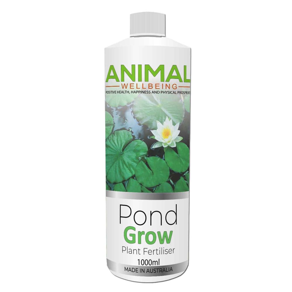 Animal Wellbeing Pond Grow Plant Fertiliser 1L bottle | PeekAPaw Pet Supplies