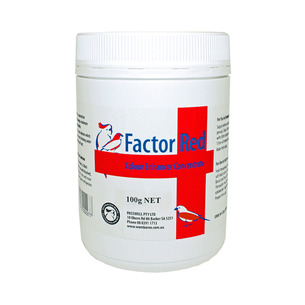 Passwell Factor Red - 100g | PeekAPaw Pet Supplies