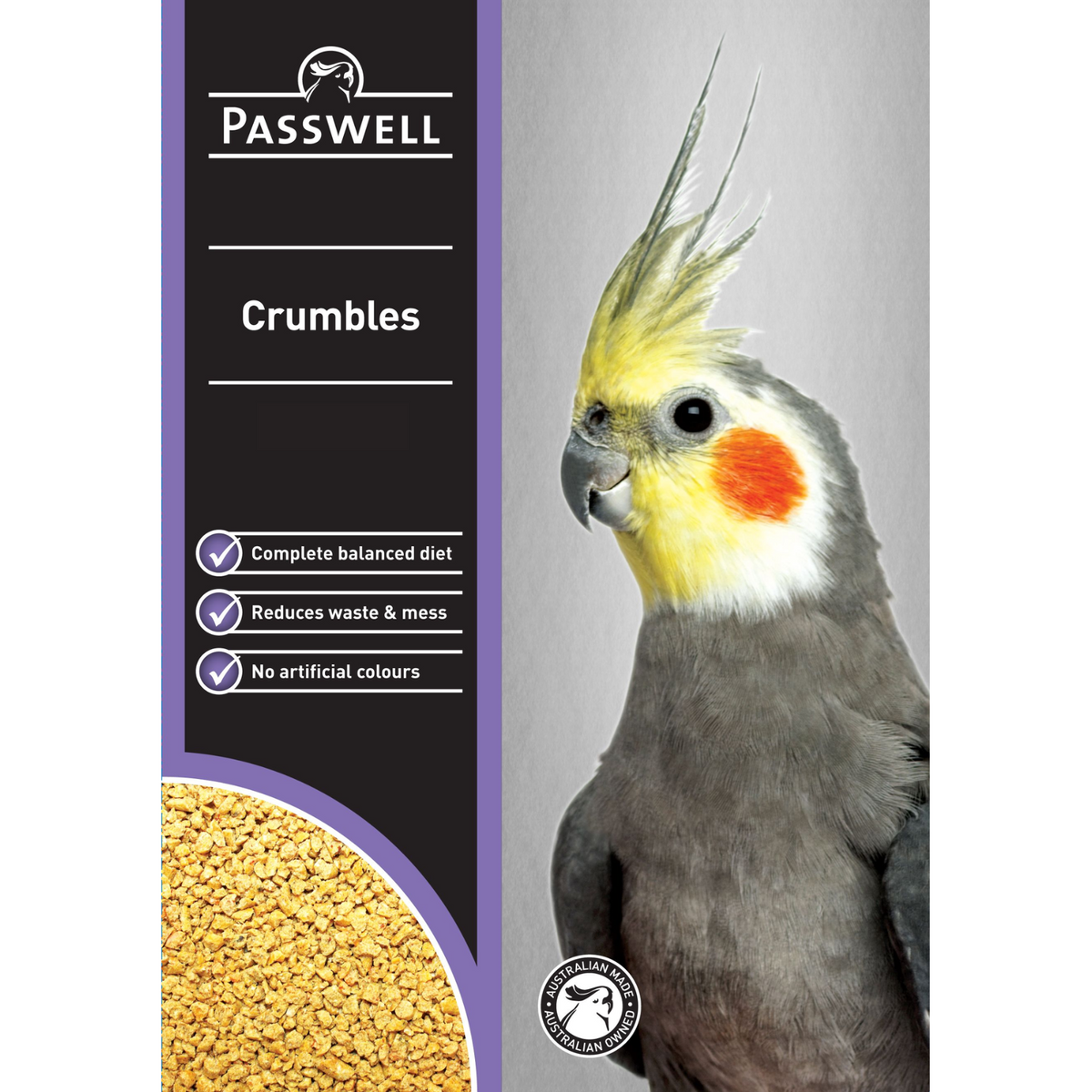Passwell Crumbles 5kg pack | PeekAPaw Pet Supplies
