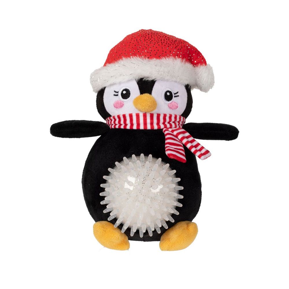Fringe Studio Christmas Plush Squeaker Dog Toy - Play It Cool - Default Title | PeekAPaw Pet Supplies