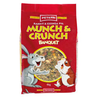 Peters Rabbit & Guinea Pig Munch & Crunch - 4kg | PeekAPaw Pet Supplies