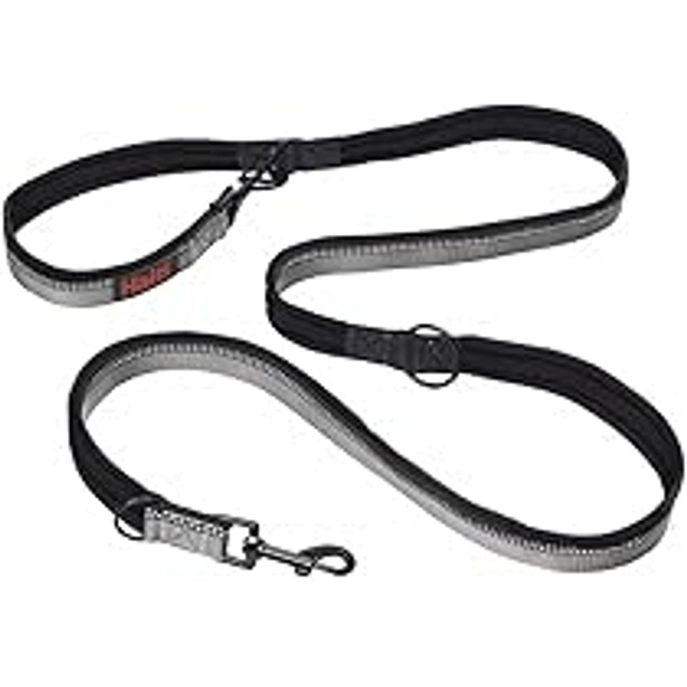 Halti Double Ended Lead - Large Black | PeekAPaw Pet Supplies