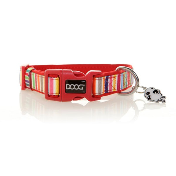 Doog Neoprene Dog Collar - Scooby - XSmall | PeekAPaw Pet Supplies